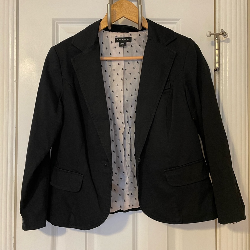 Black blazer